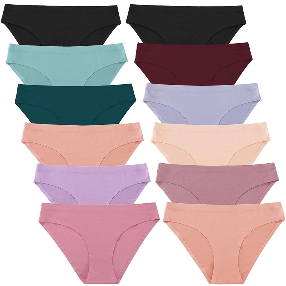 NWT seamless hipster underwear assorted colors